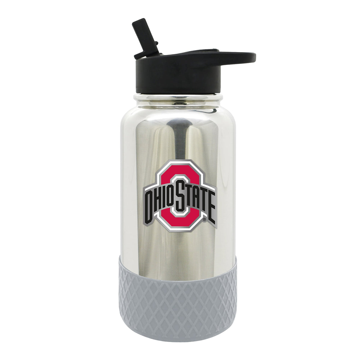 Ohio State Buckeyes Glass Water Bottle - 23 oz