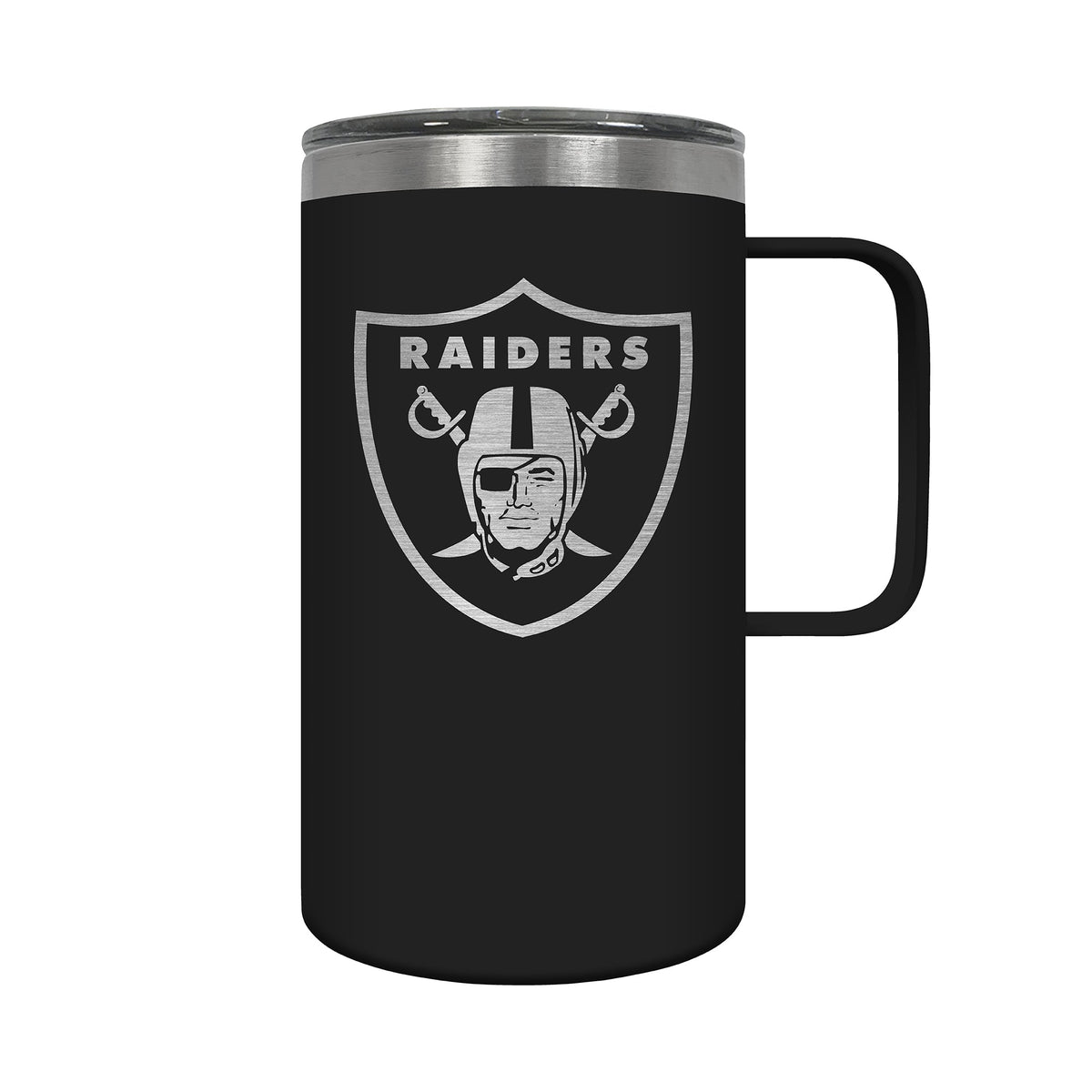 Las Vegas Raiders 18 oz. HUSTLE Travel Mug – Great American