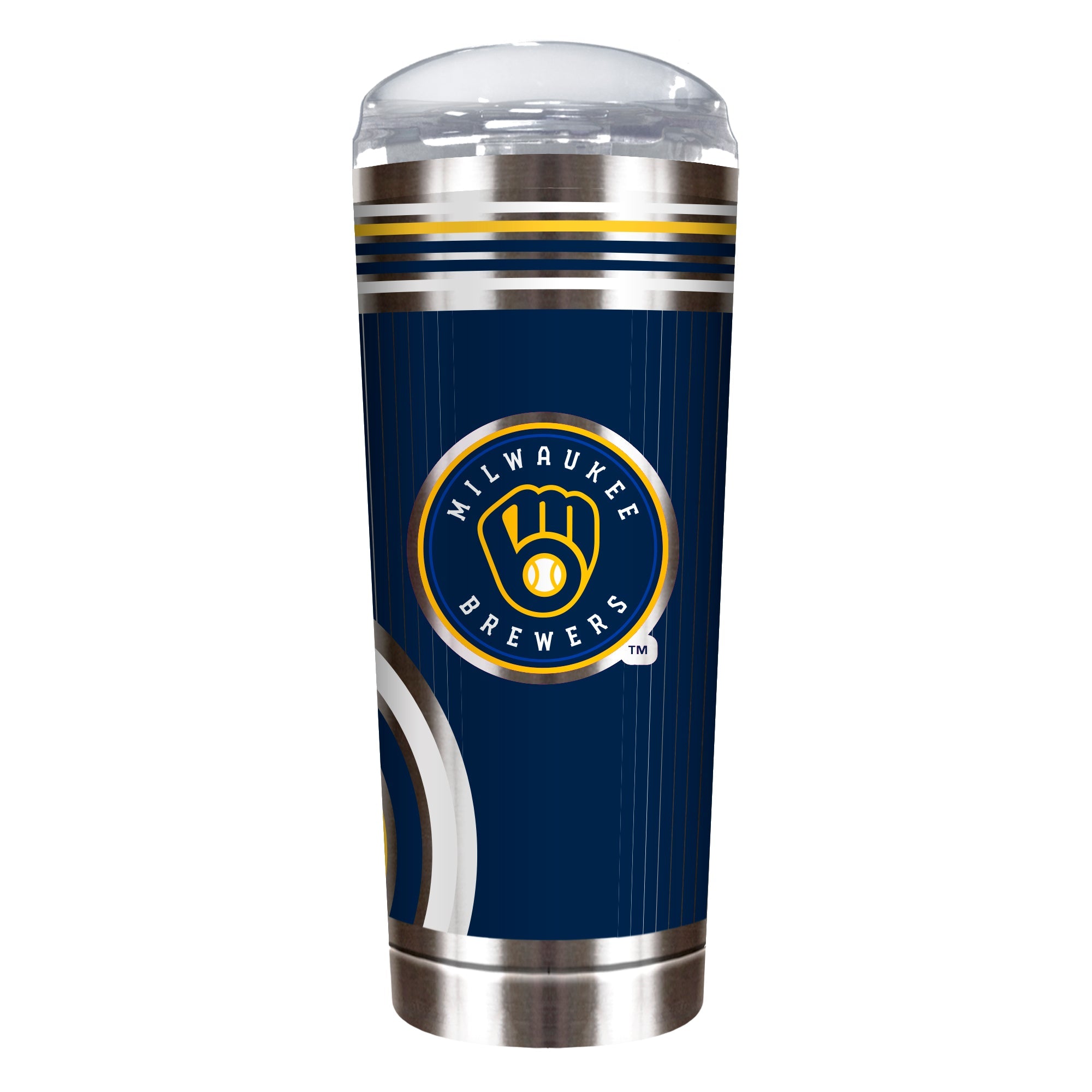 MLB Milwaukee Brewers 18 oz Roadie Travel Tumbler - PAROB2115