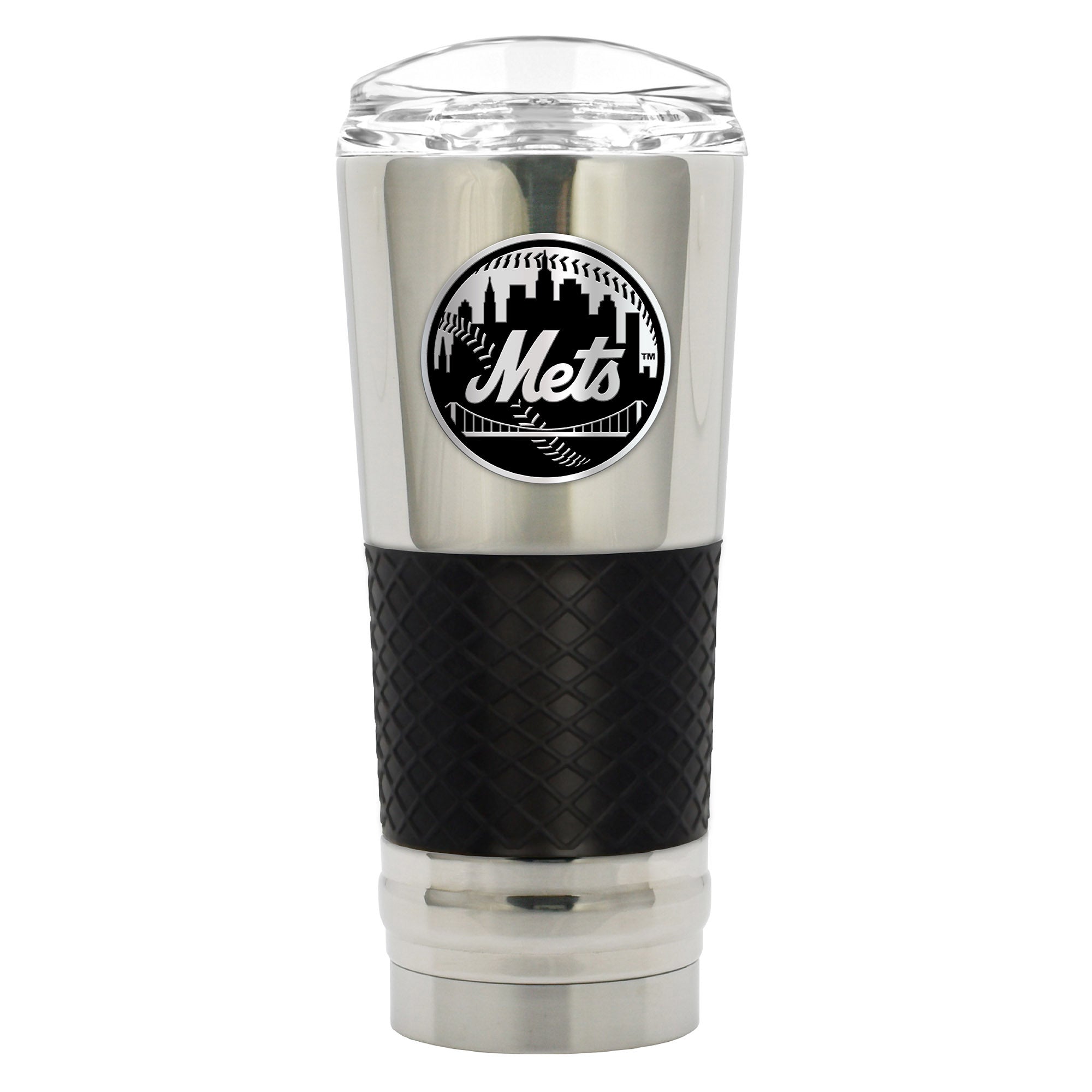 New York Mets 24 oz. Chrome Stealth DRAFT Tumbler