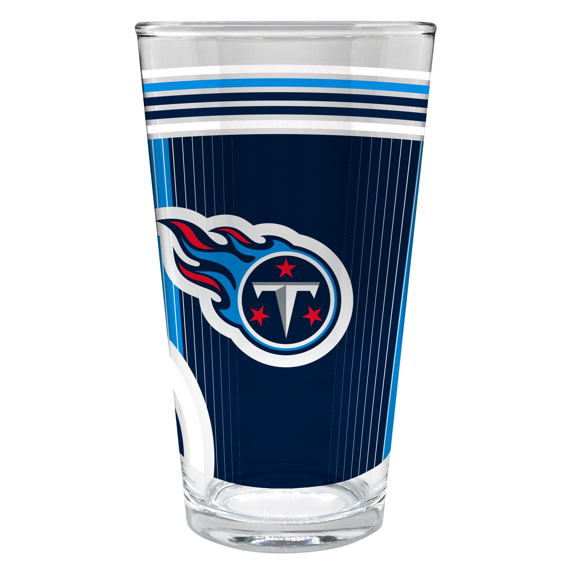 Tennessee Titans 16 oz. Pint Glass with Wraparound Graphics