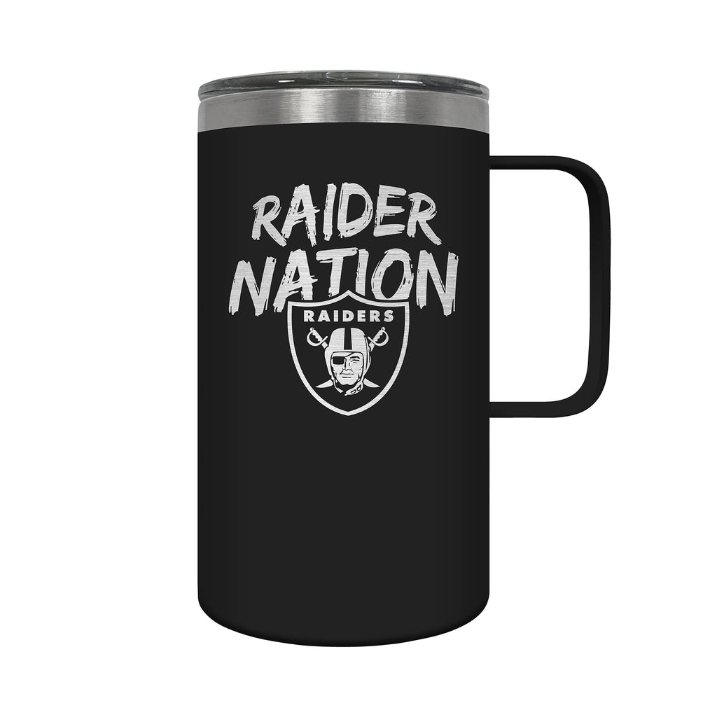 lv raiders coffee travel mug