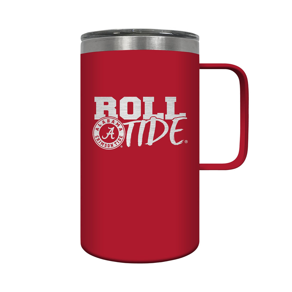 Alabama Crimson Tide 14oz Full Wrap Style Travel Mug - Hype Design