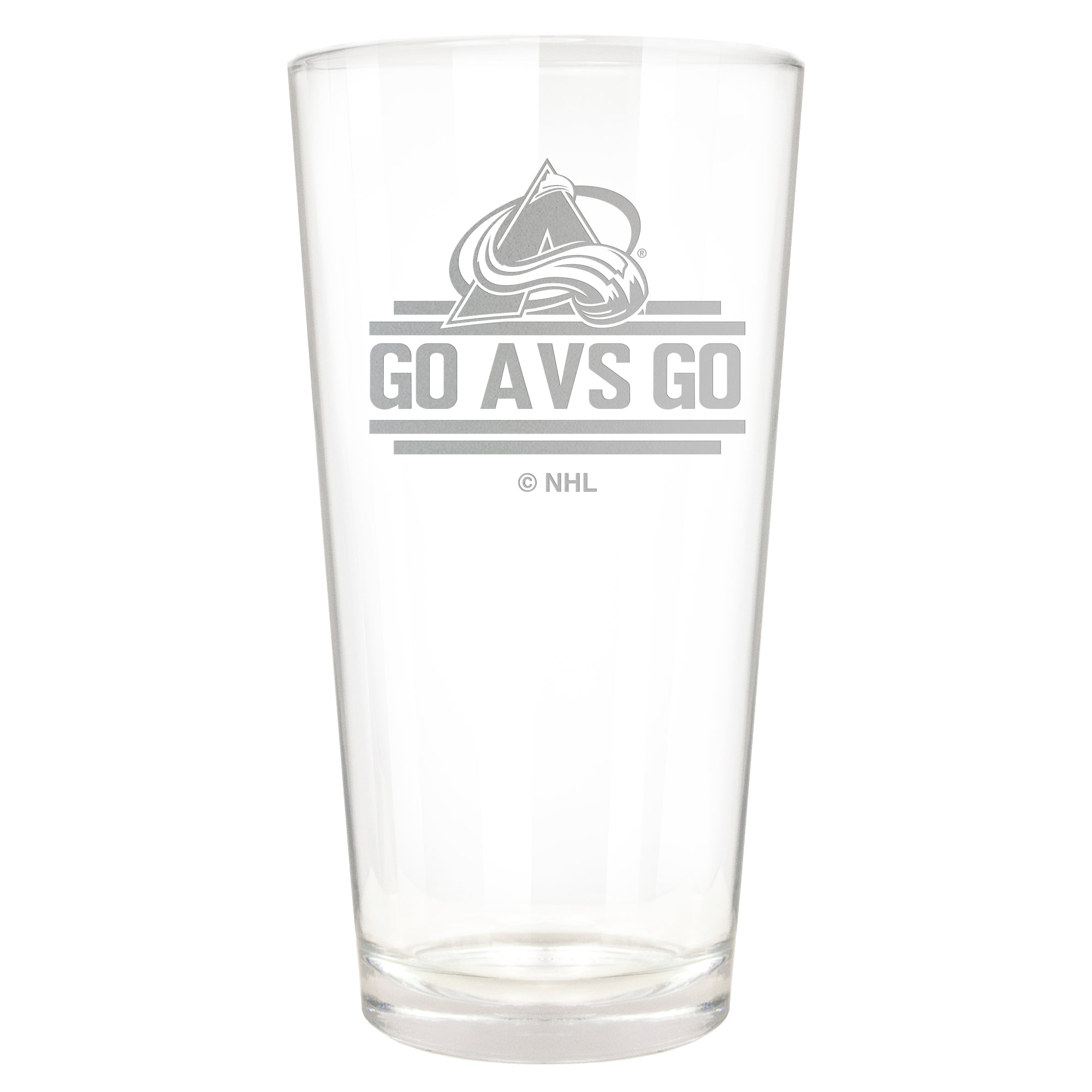 Colorado Avalanche 2022 Stanley Cup Champions 2-Piece 16oz. Pint Glass Set