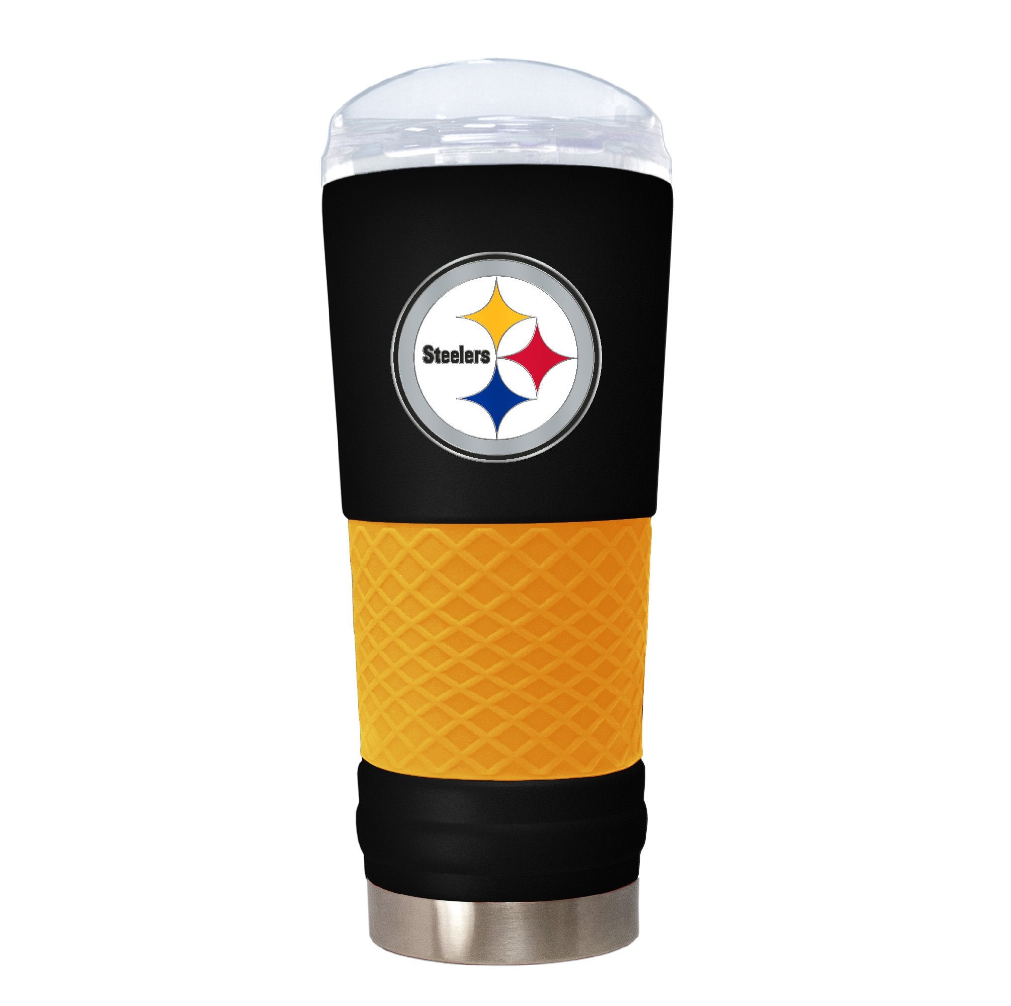 Pittsburgh Steelers 24oz. Iridescent Studded Travel Tumbler with